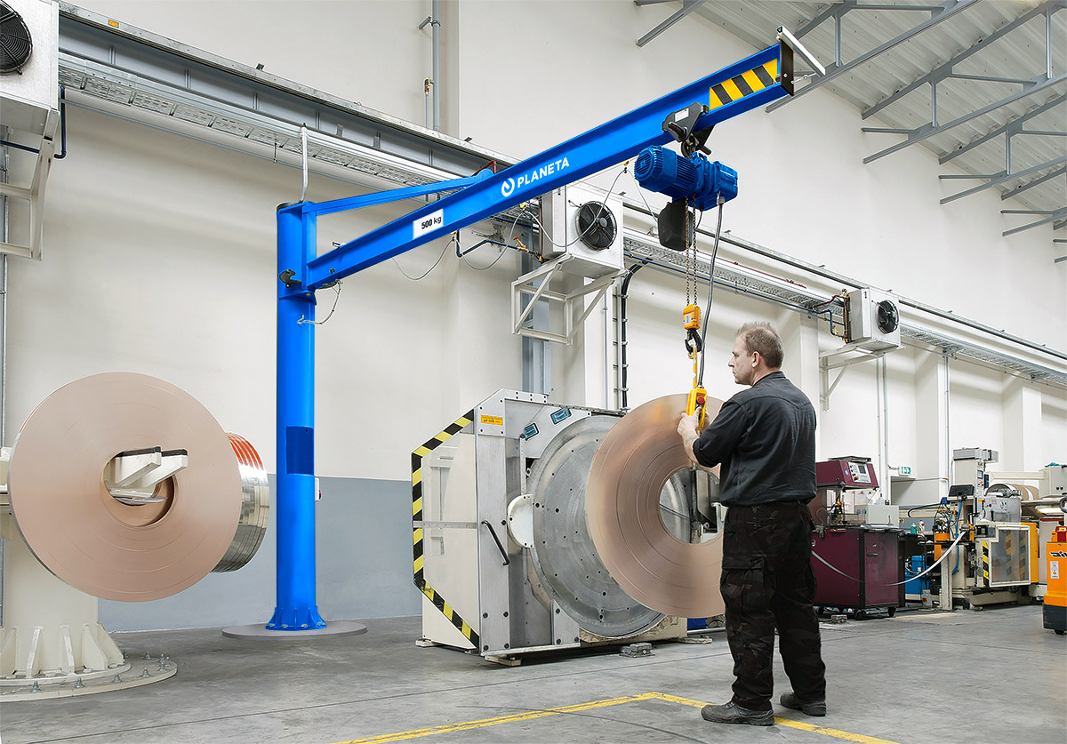 Anwendung Säulenschwenkkran PS Bild 1