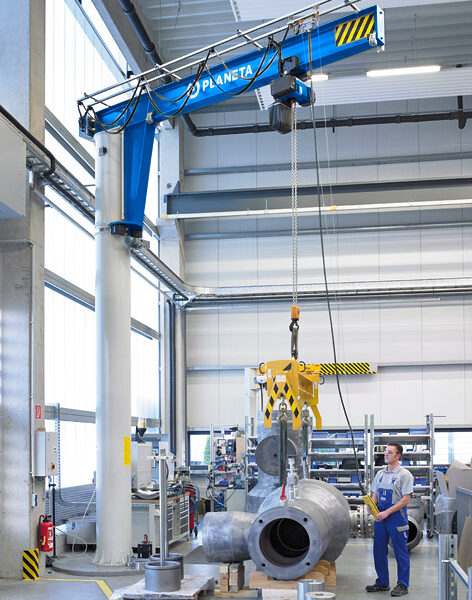 Anwendung Säulenschwenkkran MSK Bild 1