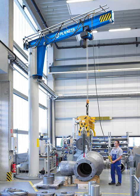 Anwendung Säulenschwenkkran MSK Bild 1