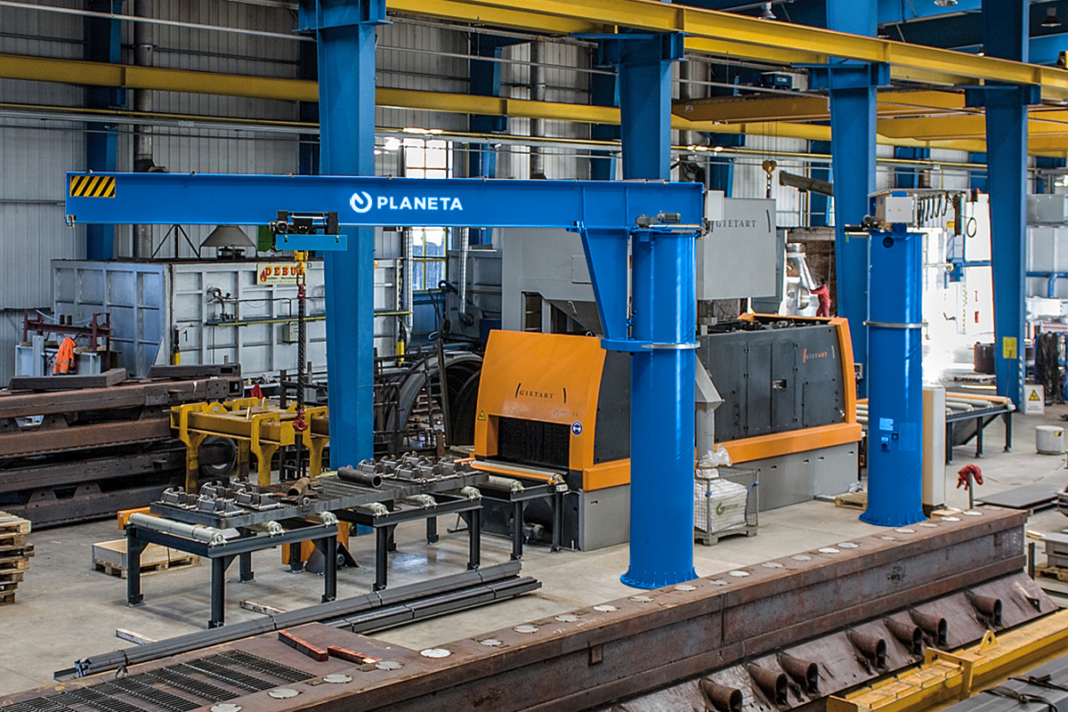 Anwendung Säulenschwenkkran MSK Bild 2