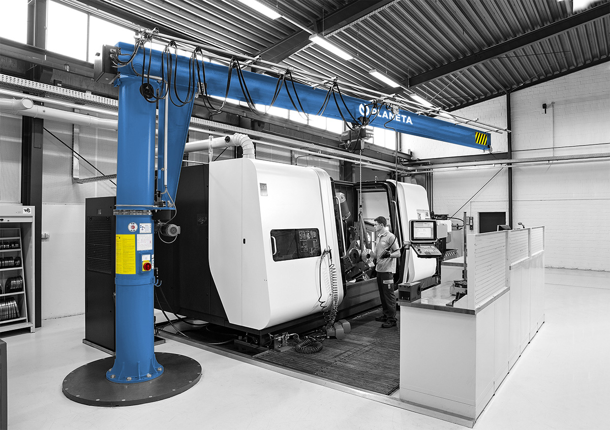 Anwendung Säulenschwenkkran MSK Bild 4