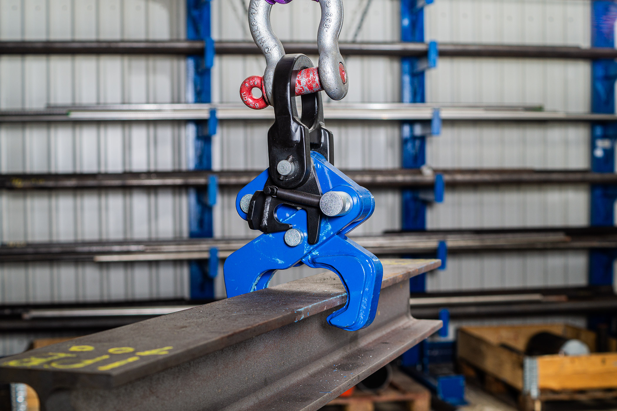 Anwendungsbild 2 Schienengreifer RG