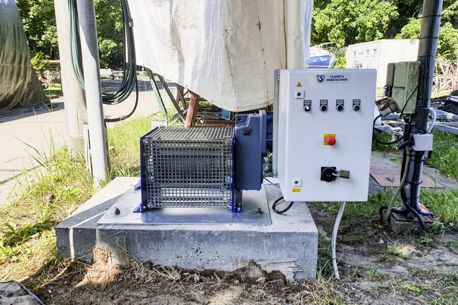 Anwendung 2 Elektroseilwinde PFW-E 1500