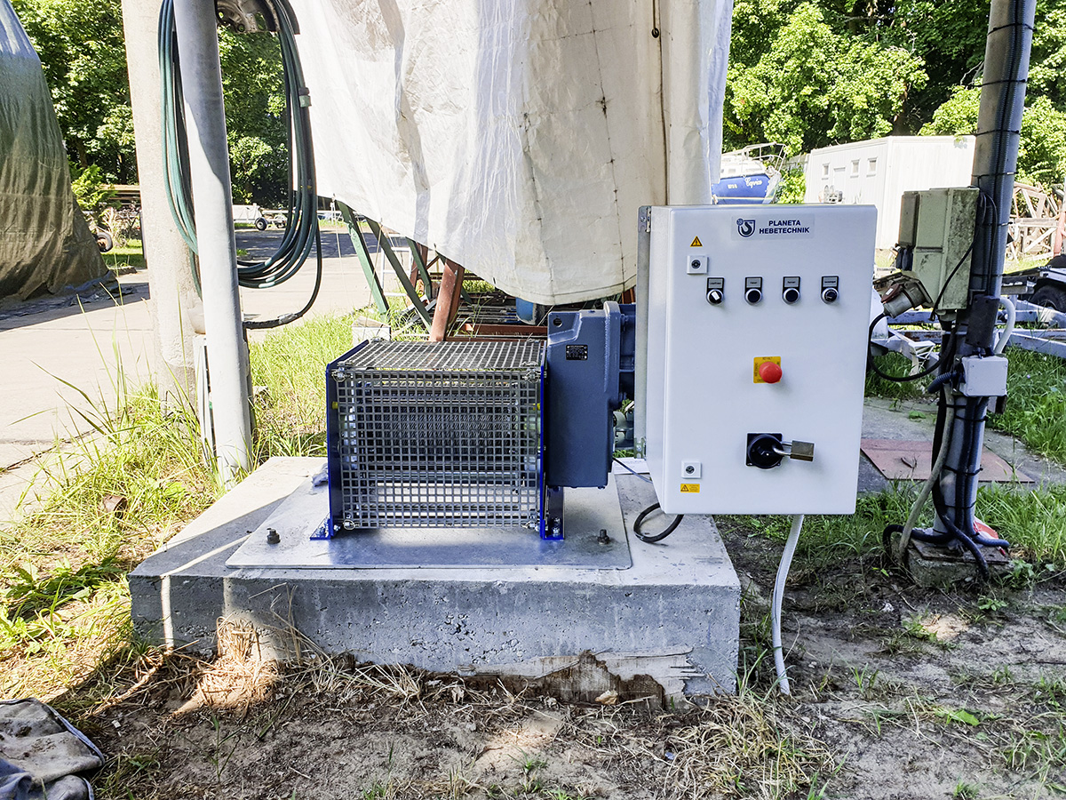 Anwendung 2 Elektroseilwinde PFW-E 1500