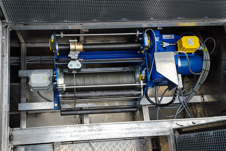 Anwendung 3 Elektroseilwinde PFW-E 500