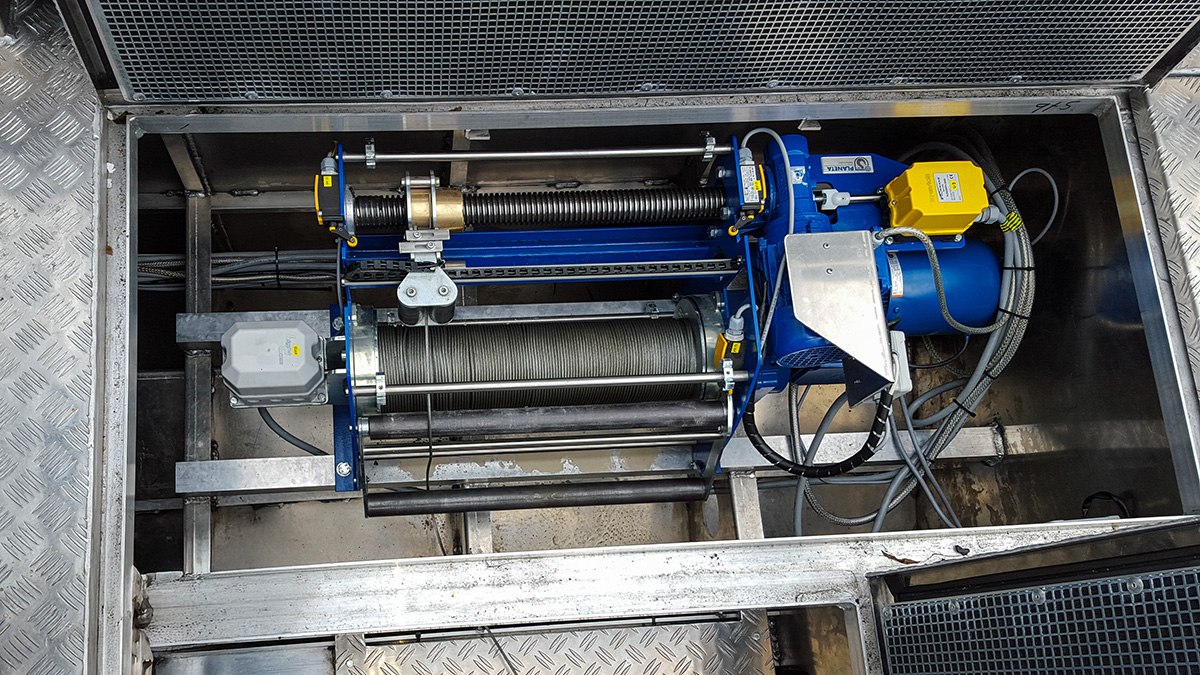 Anwendung 3 Elektroseilwinde PFW-E 500