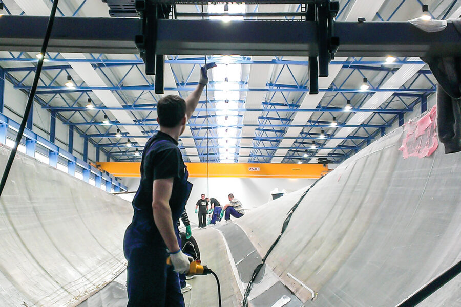 Anwendung Elektroseilwinde PFW-E