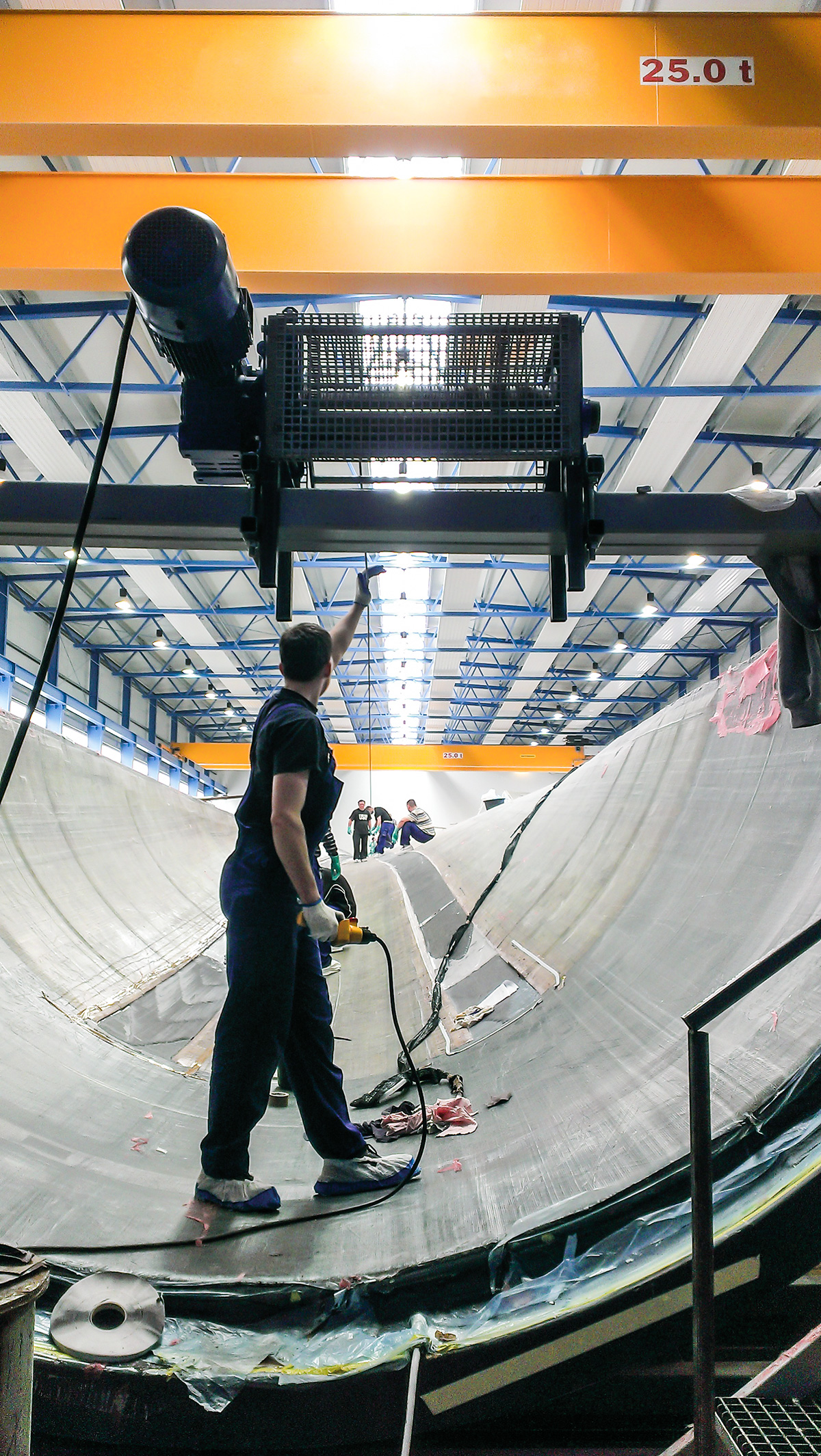 Anwendung Elektroseilwinde PFW-E