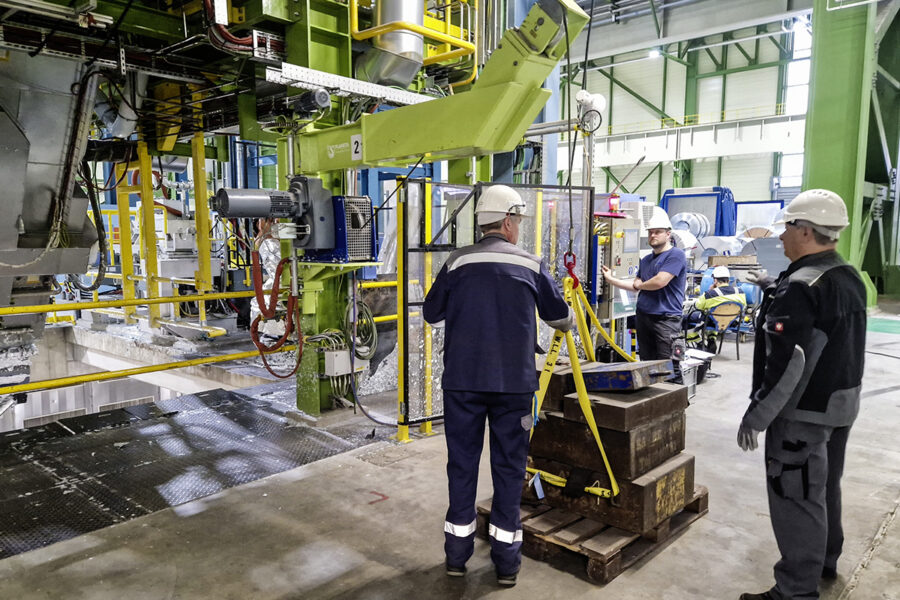 Anwendung Elektroseilwinde PFW-E 2000 Bild 1