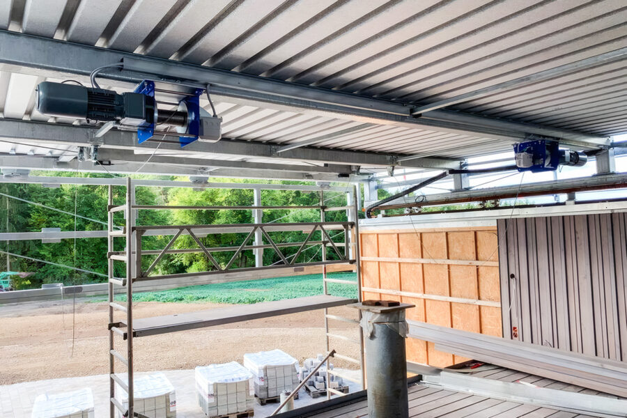 Anwendung Elektroseilwinde PFW-E 500 Bild 2