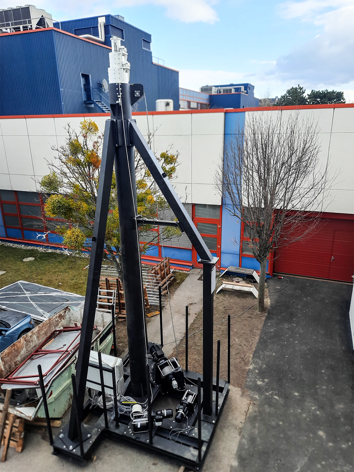 Anwendung Elektroseilwinde PFW-E 750