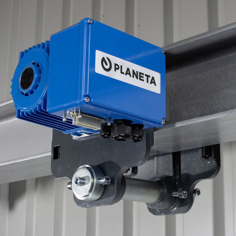 Elektrofahrwerk EC130/180/260 seitlich