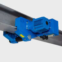 Elektrofahrwerk EC34 auf Träger für Elektrokettenzug PITCH