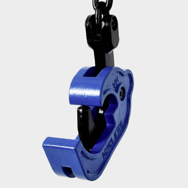 Fasshebeklemme DL Tragfähigkeit 500-1.000 kg Klaue