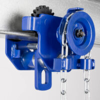 Haspellaufkatze GTM mit 500 kg Tragfähigkeit seitlich