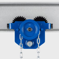 GTS reel chain trolley with 1,000 kg capacity