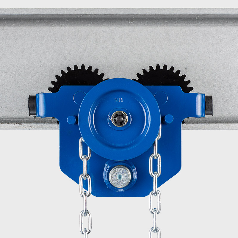 GTS reel chain trolley with 1,000 kg capacity