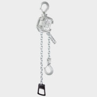 Aluminium Hebelzug PAH Tragfähigkeit 1.600 kg Rückansicht