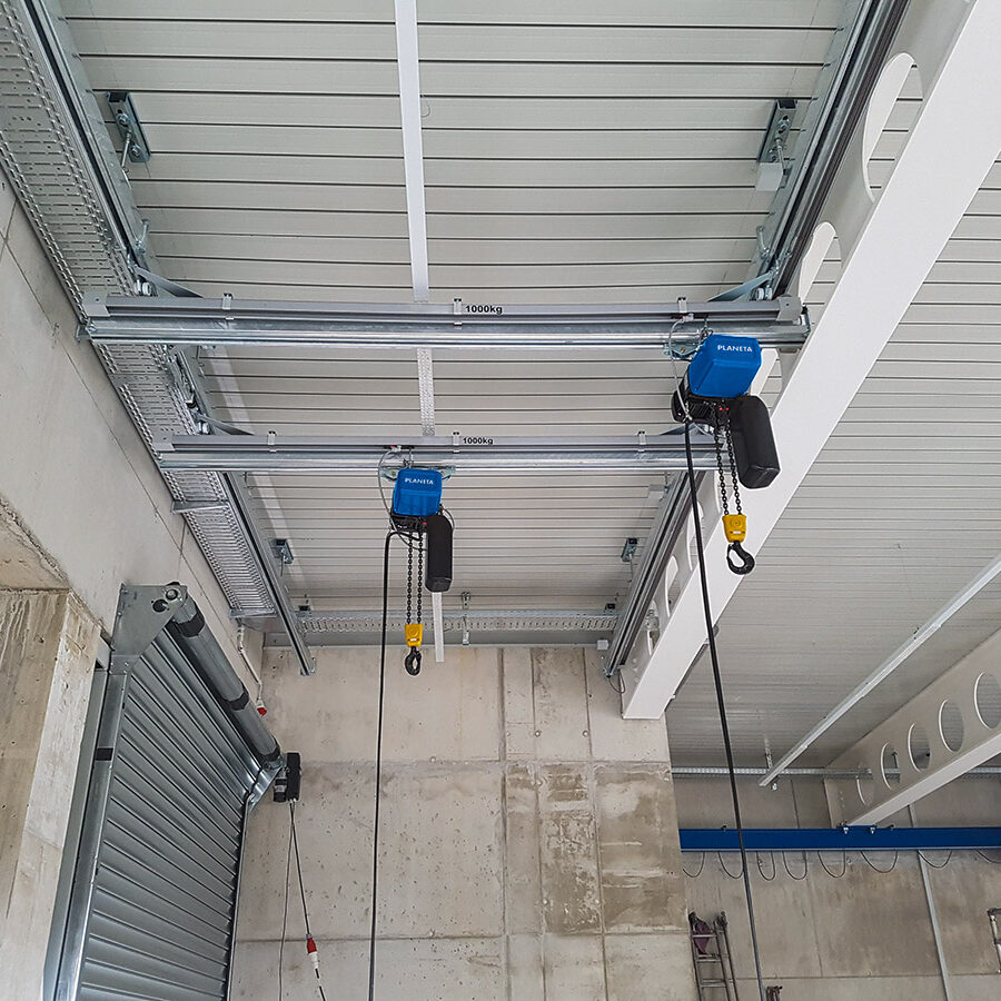 Anwendungsbild 14 Elektrokettenzug PEH