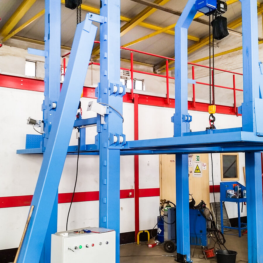 Anwendungsbild 2 Elektrokettenzug PEH