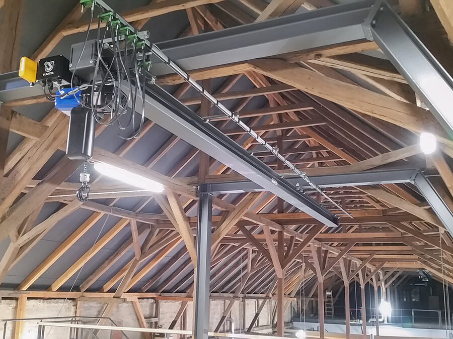 Anwendungsbild 5 Elektrokettenzug PEH