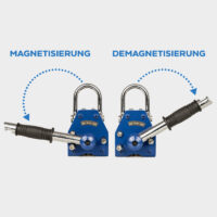 Permanent-Lasthebemagnet PML Schaubild Bedienung