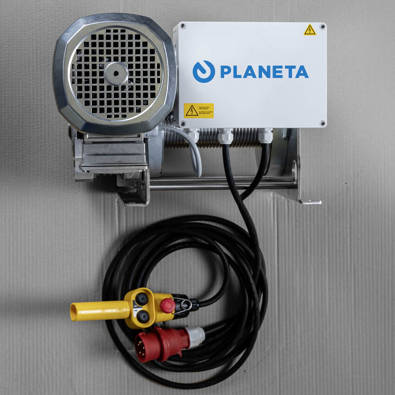 Kompakt-Elektroseilwinde PORTY-II 500 Draufsicht