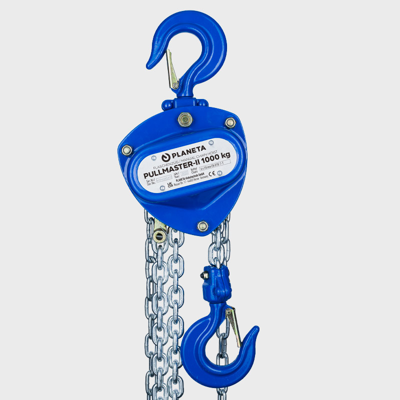Flaschenzug PULLMASTER-II Tragfähigkeit 1.000 kg Frontansicht