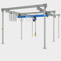 Portalkransystem P4 grau