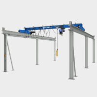 Portalkransystem P5 grau