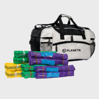 Rundschlingenpaket mit 10 Rundschlingen und Sporttasche