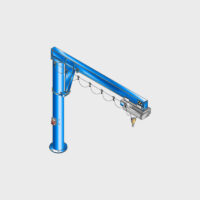 Schema Säulenschwenkkran MSK