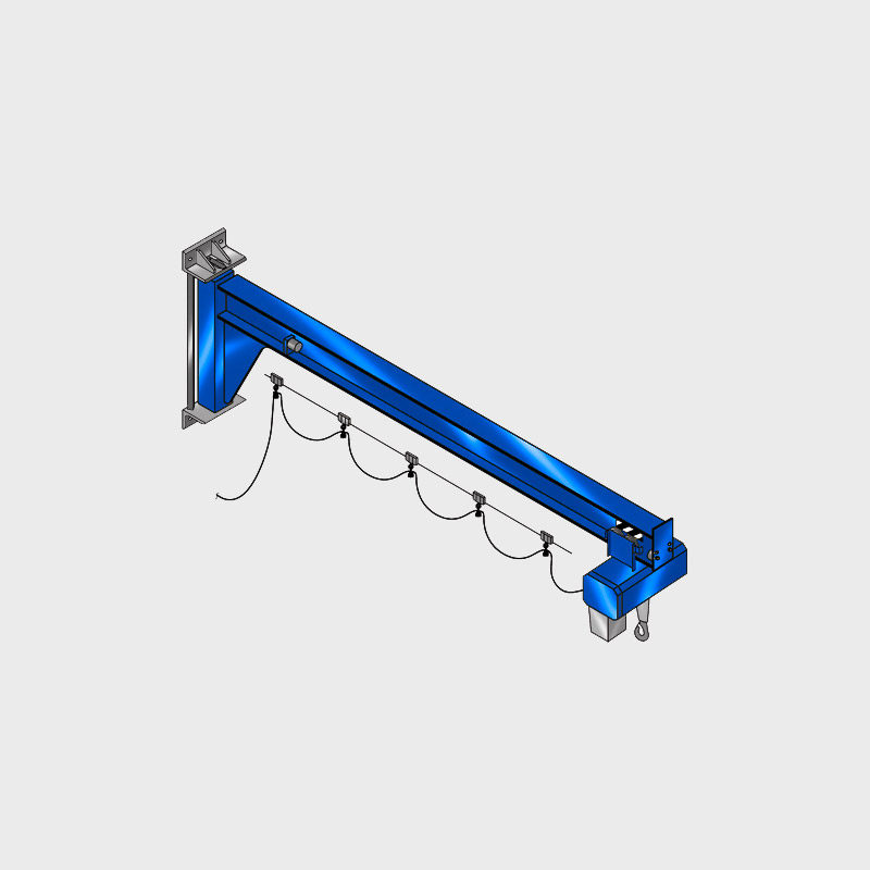 Schema Wandschwenkkran AW