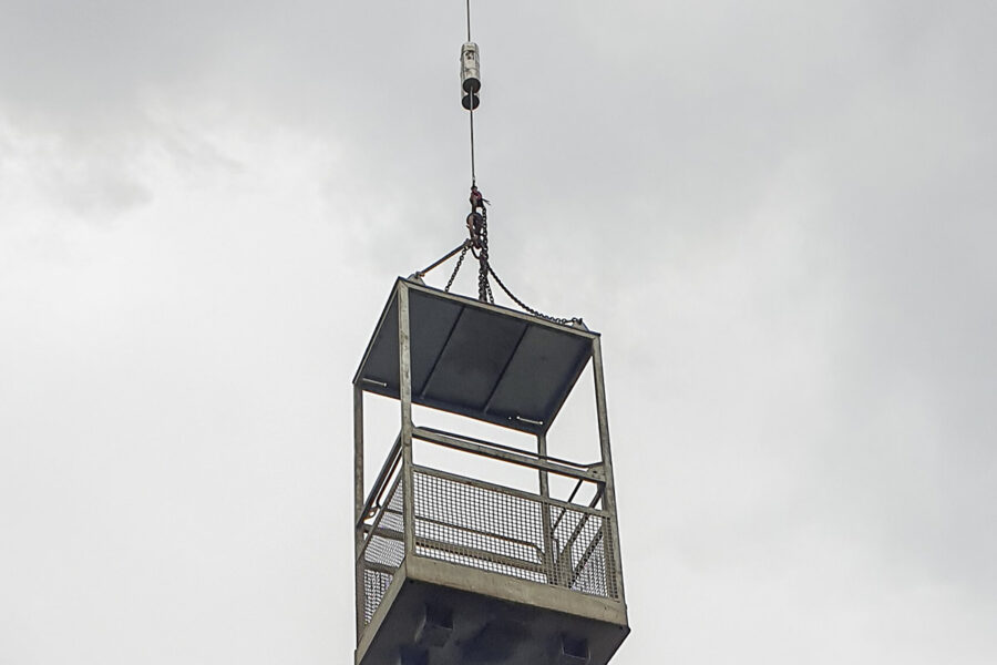 Anwendung Personentransportwinde PFW2000