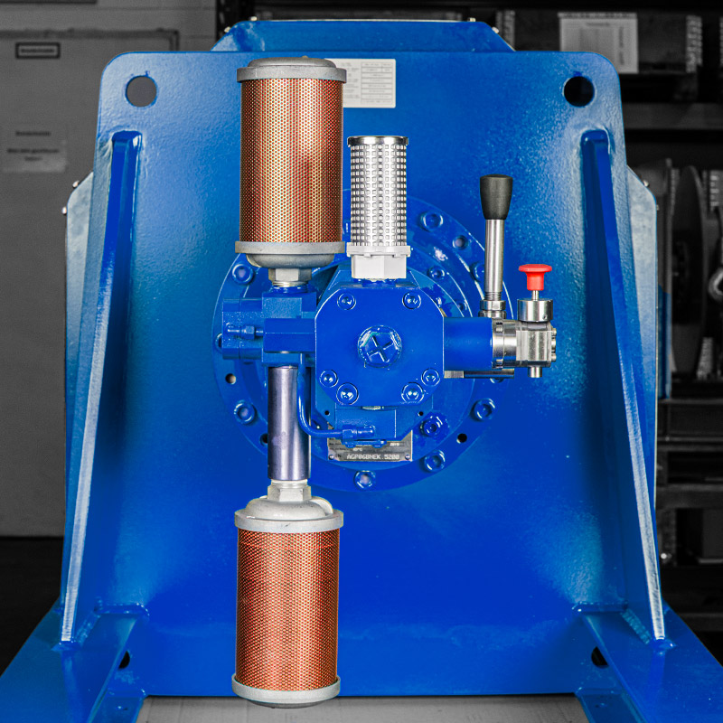 Druckluftseilwinde PHW-L 307 Detailbild 2