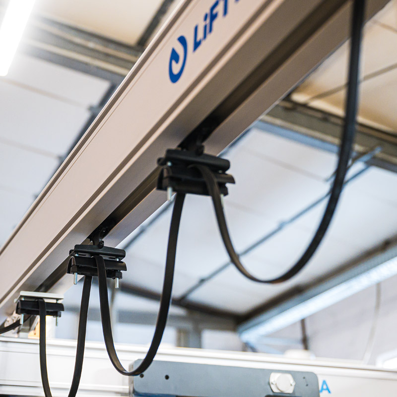 LiFT-LiNE Stromzuführung mit Kabelwagen