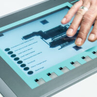 Touch-Display Steuerung