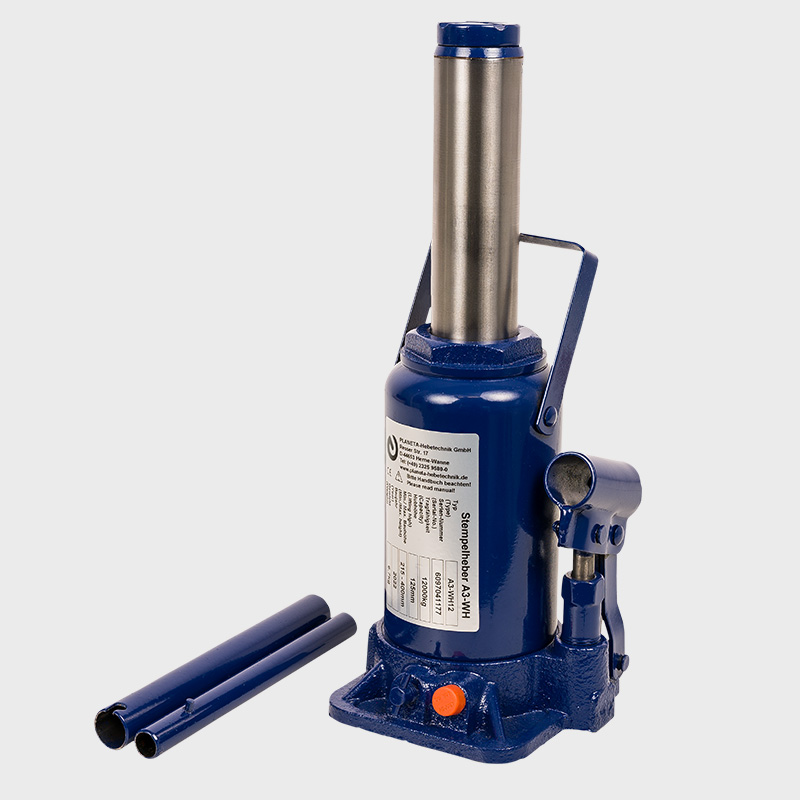 Stempelheber A3-WH12 Tragfähigkeit 12.000 kg komplett ausgefahren