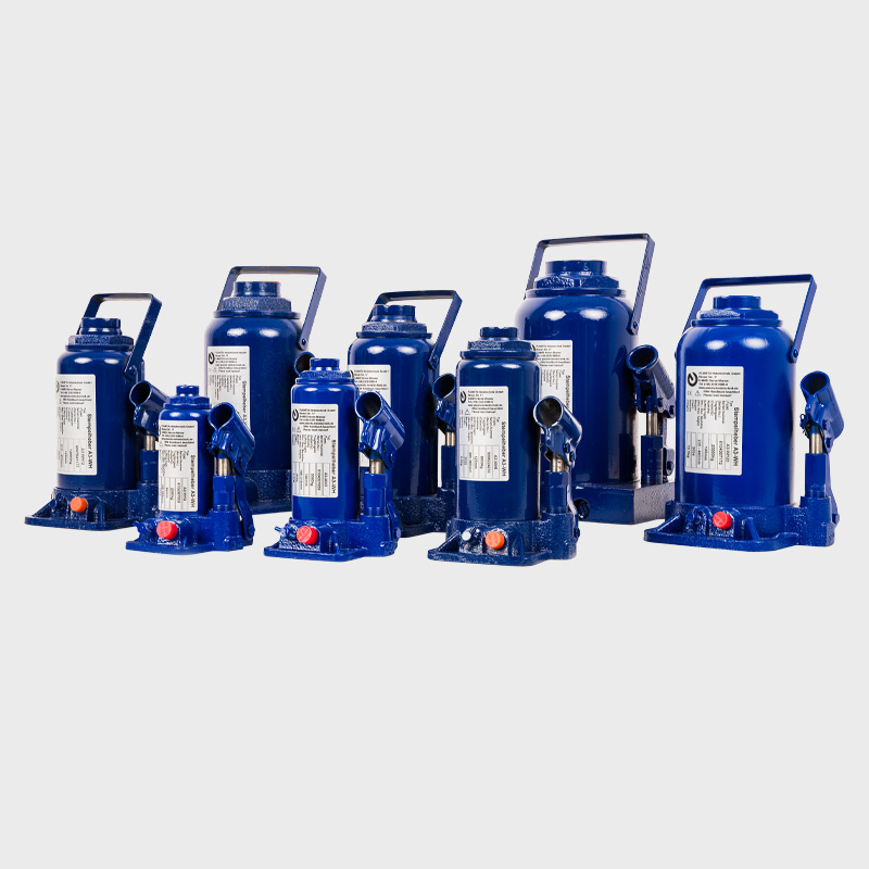 Stempelheber A3-WH alle in Reihe