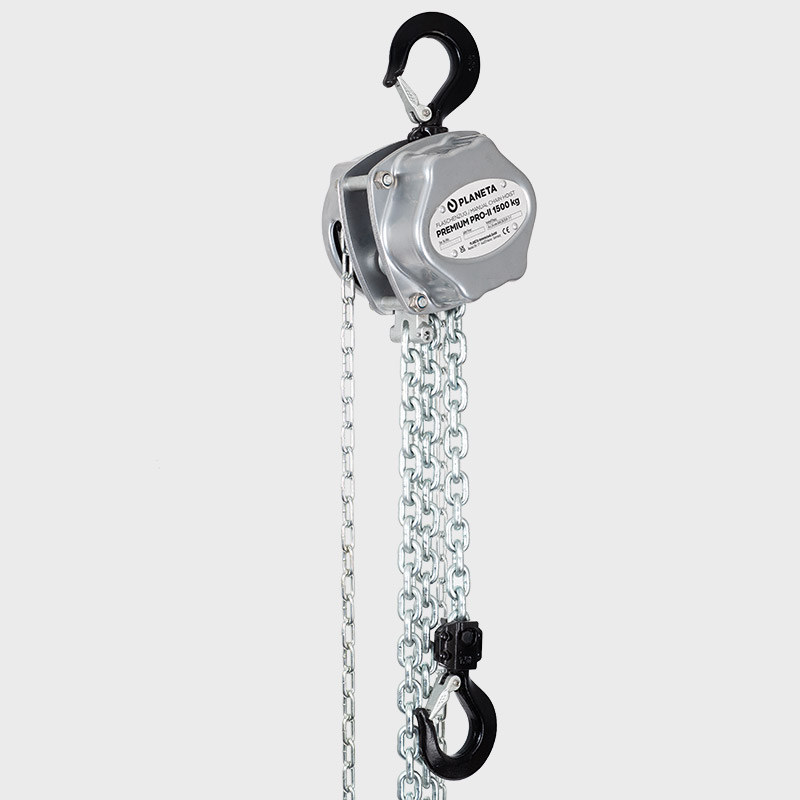 Flaschenzug PREMIUM PRO-II Tragfähigkeit 1500 kg