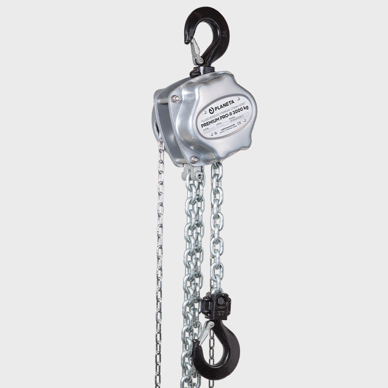 Flaschenzug PREMIUM PRO-II Tragfähigkeit 3000 kg