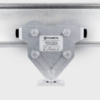 ATEX handrail trolley PRO-EX-HC 2200 KG with crane joint holder