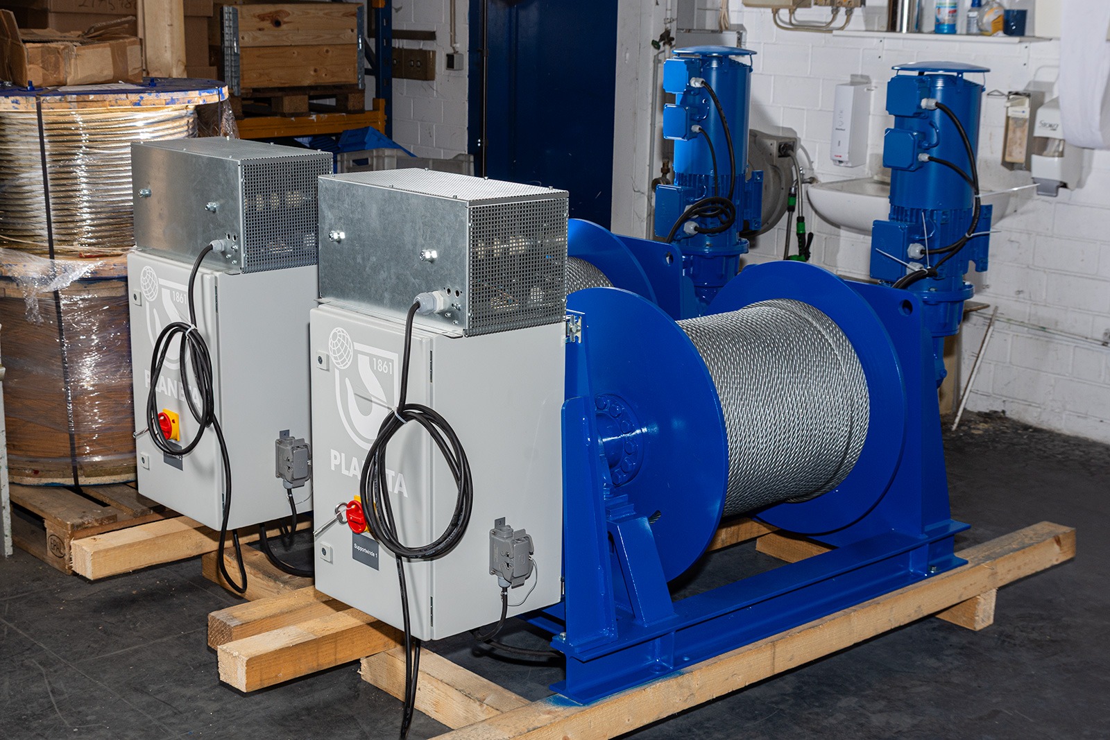 Elektroseilwinde PHW-E 306 als Hubwinde