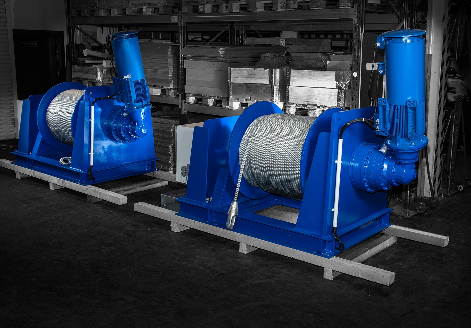 Elektroseilwinde PHW-E 311 als Hubwinde