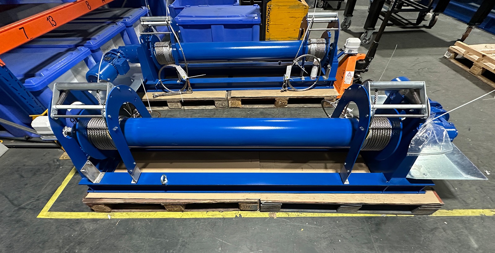 Elektroseilwinde PHW-E 301 mit 1,5 kW Motorleistung